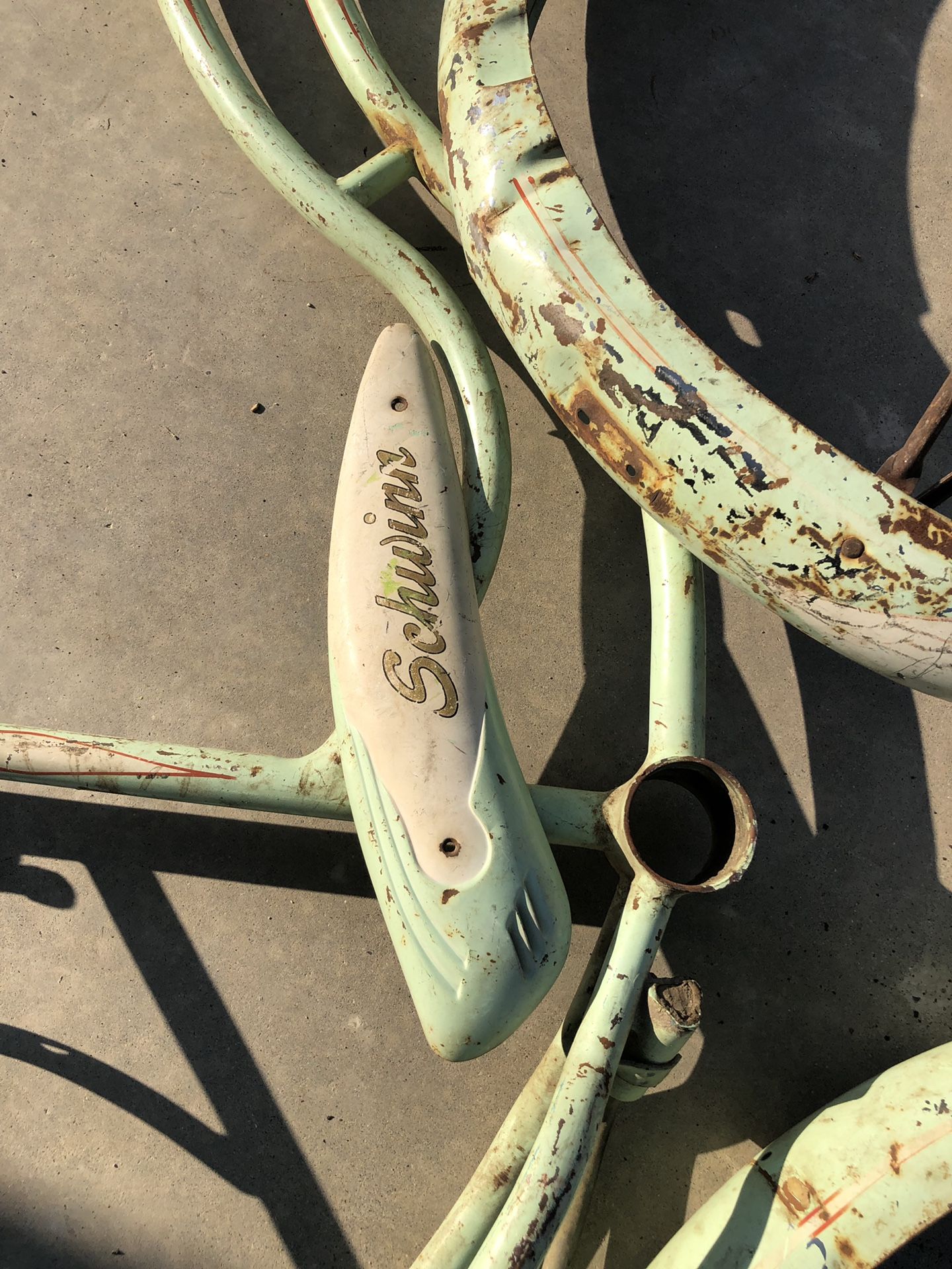 Chicago Schwinn 1950 Vintage bike parts