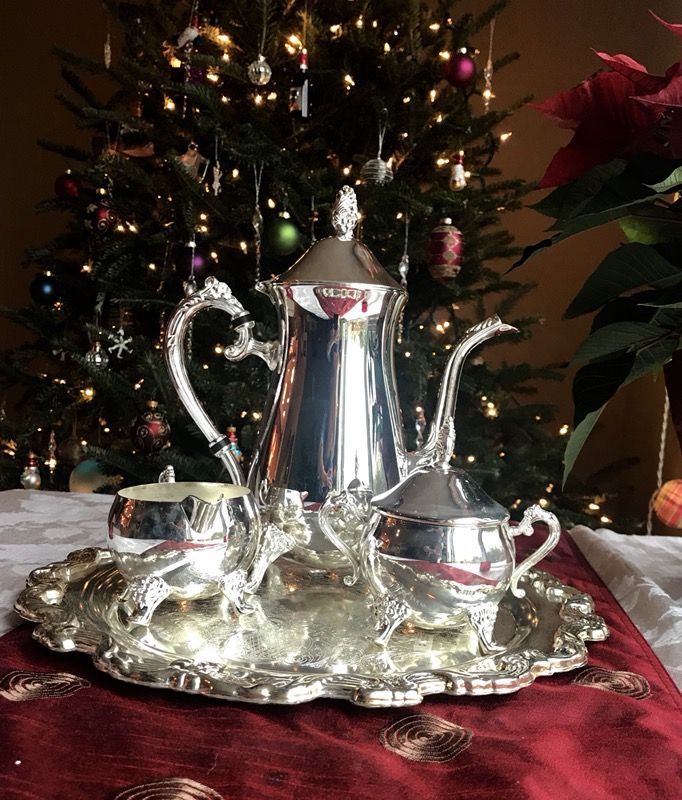 Sterling Silver Plated Coffee Set