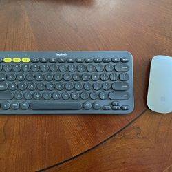macOS Logitech Keyboard & Apple Mouse