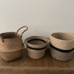 Boho Plant Baskets 