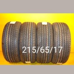 4 New Tires For Sale 215/65/17 We Service Motorcycle Tires