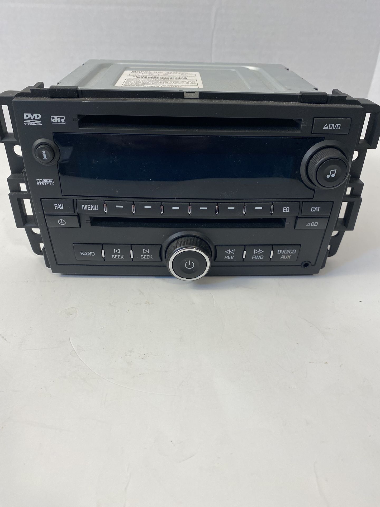 2010-2013 Chevrolet (Chevy) Tahoe CD DVD MP3 USB AM/FM Radio Receiver, OEM Model (contact info removed)1