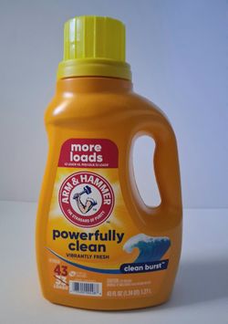 Arm and hammer laundry detergent (43  loads)