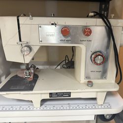 Ward Metal Sewing Machine 