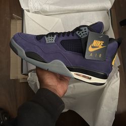 Jordan 4 Lakers