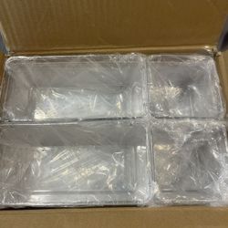 CLEAR PLASTIC DRAWER ORGANIZER