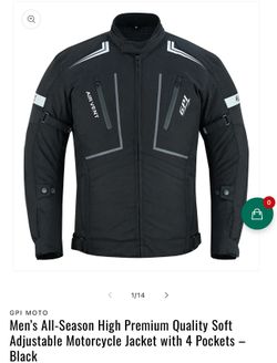 Moto GPI Motorcycle Jacket
