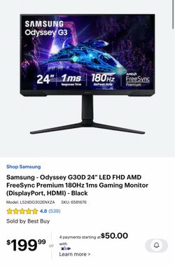 Samsung Gaming Monitors