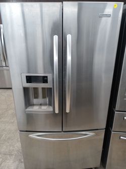 KitchenAid stainless steel french door refrigerator - Free delivery