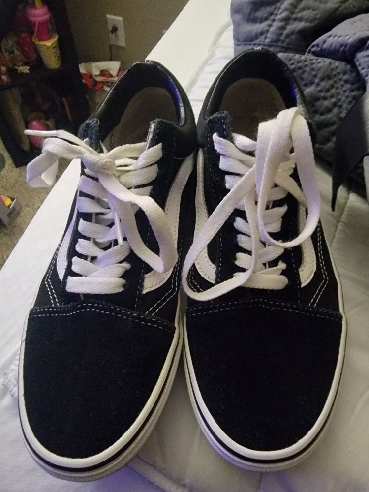 Black Vans Womens Size 8