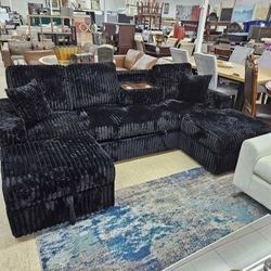 New Double Chaise Sectional Sleeper with storage - 2 colors $1199
