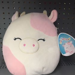 Squishmallow Caedyn 10” Cow