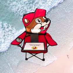 “Brand New Buc-ee’s Kids Folding Lawn Chair - Fun & Portable Design - NWT”