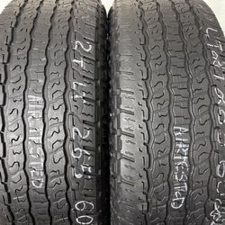 2 Tires Lt 265 60 22 Goodyear Wrangler Territory At No Repairs 