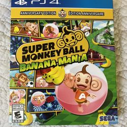 PS4 Super Monkey Ball Game