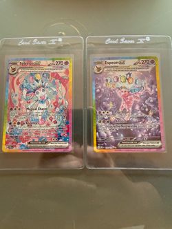 Espeon and Sylveon SIR 155/131 and 156/131