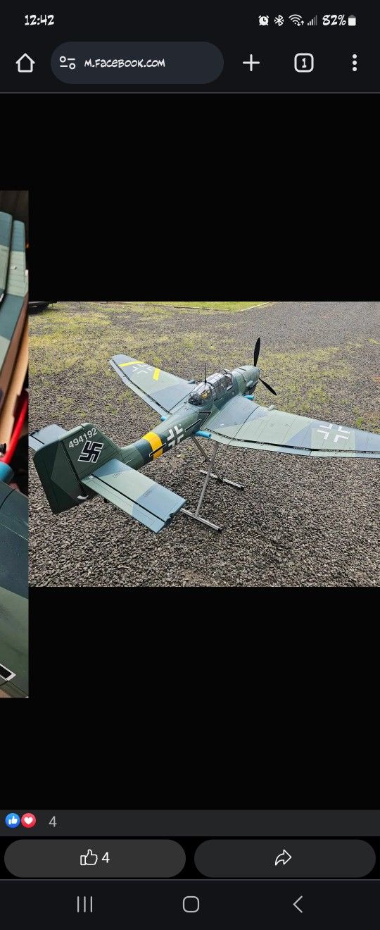 Stuka Phoenix RTF RC Plane