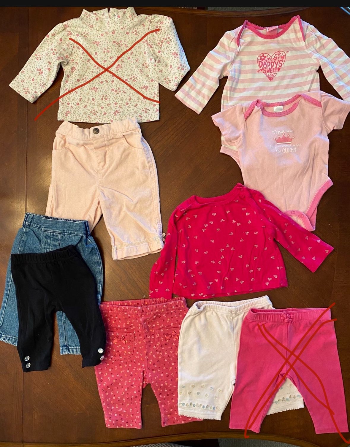 Infant Girl Clothes (3-6 months)