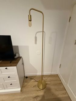 Floor Lamp with Light Bulb