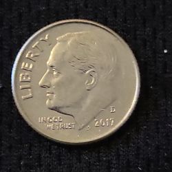 USA Roosevelt Dime 2017-D