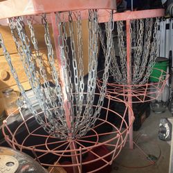 Disc Golf Basket - Axiom Discs Pro 24-Chain Disc Golf Basket