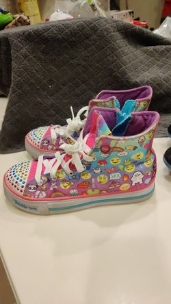 Sketchers light up size 2 1/2 wore 1 time