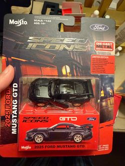 Maisto Speed Icons 2025 Ford Mustang GTD 1:64
