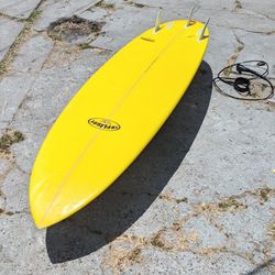 7' Surfboard Shaped Midlength 