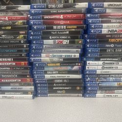 PlayStation 4 Ps4 Games