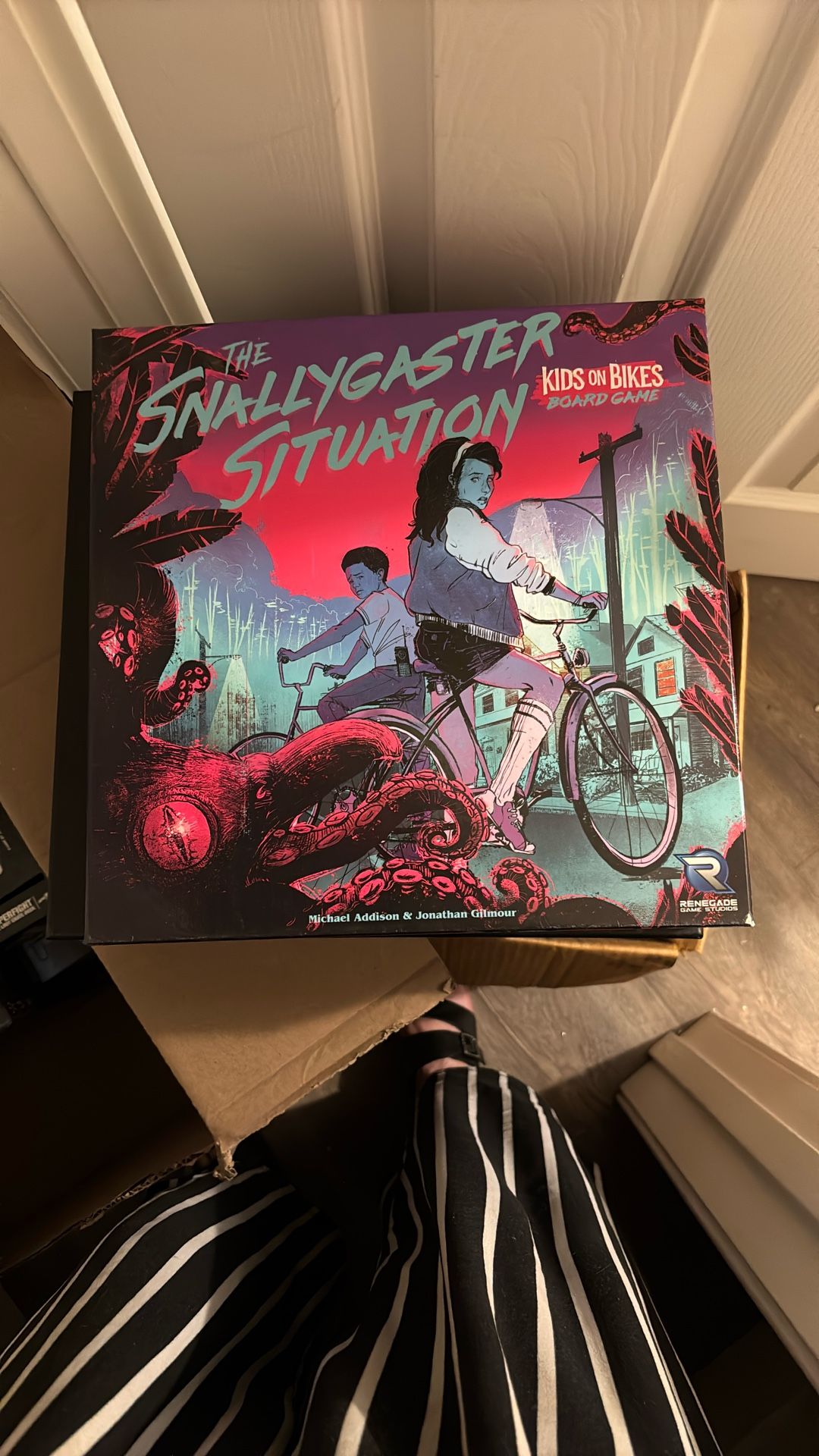The Snallygaster Situation - Kids On Bikes Board Game