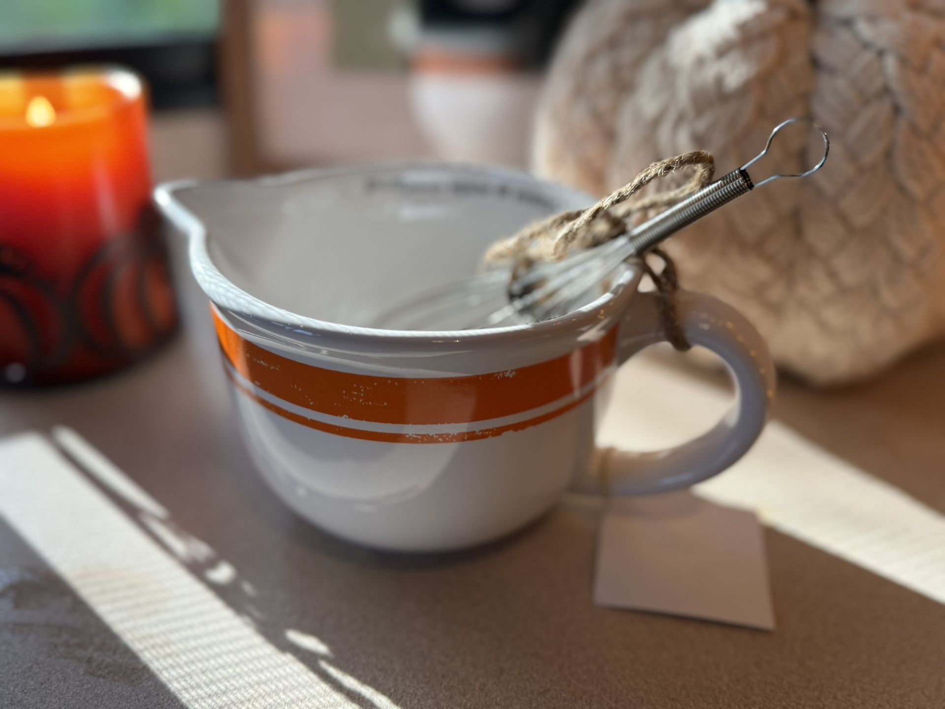 Fall Batter Bowl With Whisk