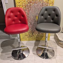 Adjustable Swivel Bar Stools