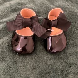 Baby Shoes Bowknot Rubber Sole Anti-slip