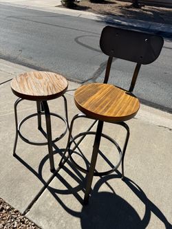 Two New Swivel Stools.