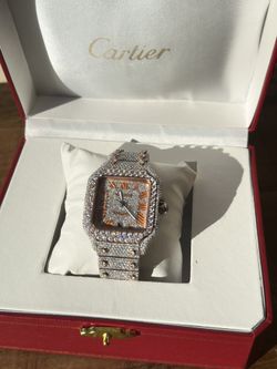 Moissanite Watch ! Pass Diamond Tester !!!