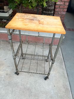 Metal shelf