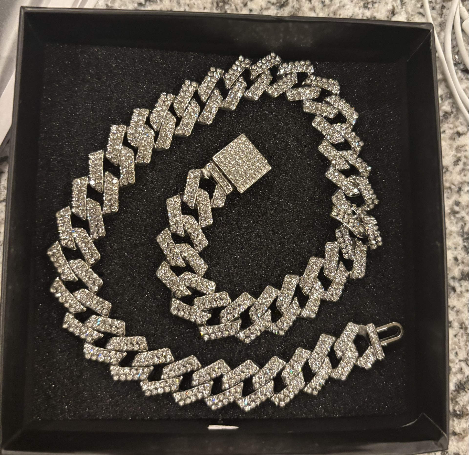 Iced Out Cuban Link Chain