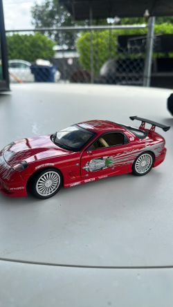 Doms Red Mazda RX7 model