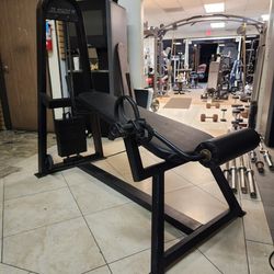 Streamline Prone Leg Curl Gym Equipment Exercise Fitness Weight Machine 