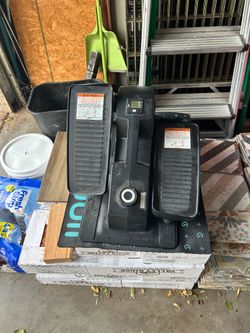 Qubii under desk elliptical