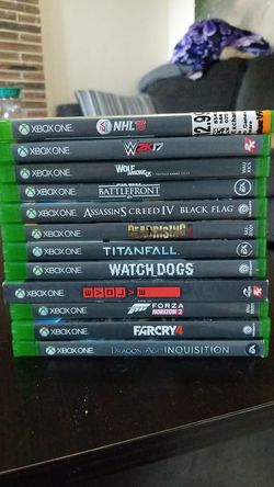 Xbox one game lot!!!