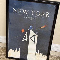 Framed New York (Fantastic 4) Travel Poster