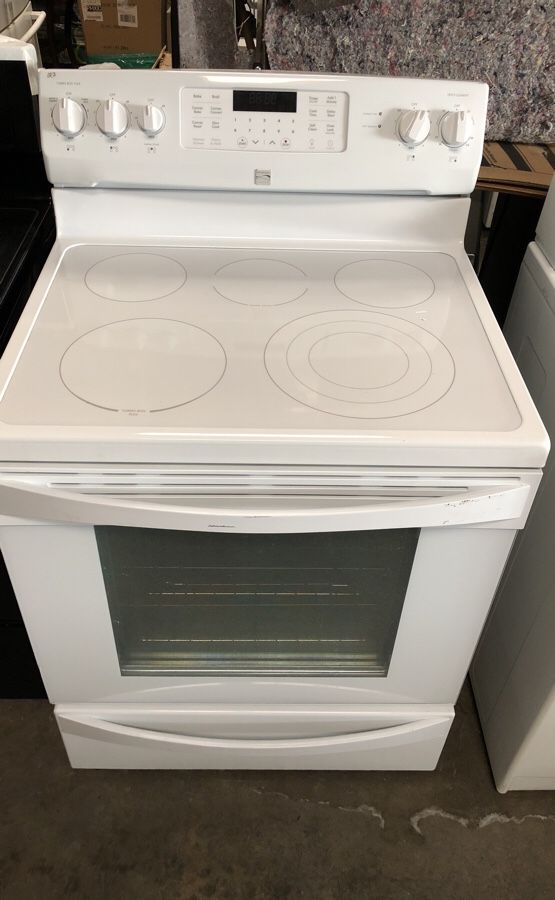 New Kenmore Elite 95052 6.1 cu. ft. Electric Range w/ Dual True Convection - White