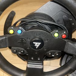 Thrust master Steering Wheel And Pedals 