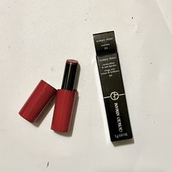 GIORGIO ARMANI ECSTACY SHINE EXCESS SHINE & CARE LIPCOLOR ~ 201  Scarlatto ~NIB
