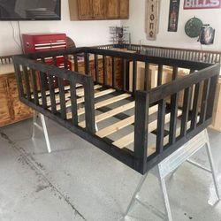 Handmade Wooden Twin bed Frame