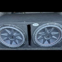 12s Kickers With Kenwood Amp