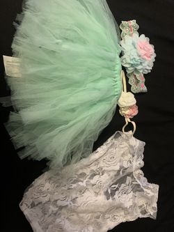 Baby Girl Clothing Picture Set