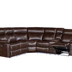 3 PC  SECTIONAL RECLINING NEW IN BOX