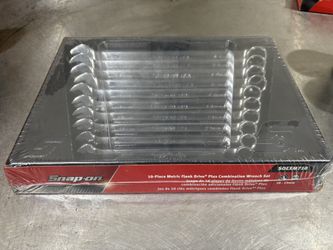 Snap On 10pc Metric 12-point Flank Drive Set 